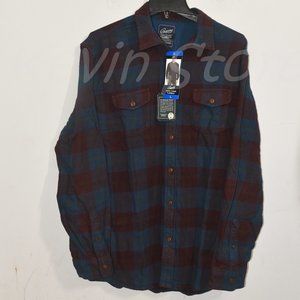 Grayers men's Flannel  Dark Blue/Red‎